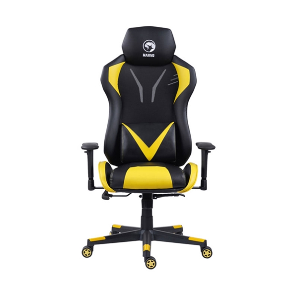 Gaming stol Marvo CH-133, črno rumen