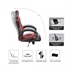Študentski gaming stol Red Fighter C6, črno rdeč