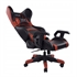 Gaming stol E-Blue Cobra z vgrajenimi Bluetooth zvočniki, črno rdeč