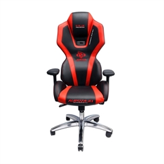 Gaming stol E-Blue Auroza z osvetlitvijo, črno rdeč