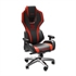 Gaming stol E-Blue Auroza z osvetlitvijo, črno rdeč