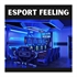 Gaming fotelj E-Blue EEC346-11 z RGB osvetlitvijo, siv
