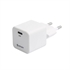 Stenski polnilec eSTUFF Infinite USB-C GaN, 30 W, bel
