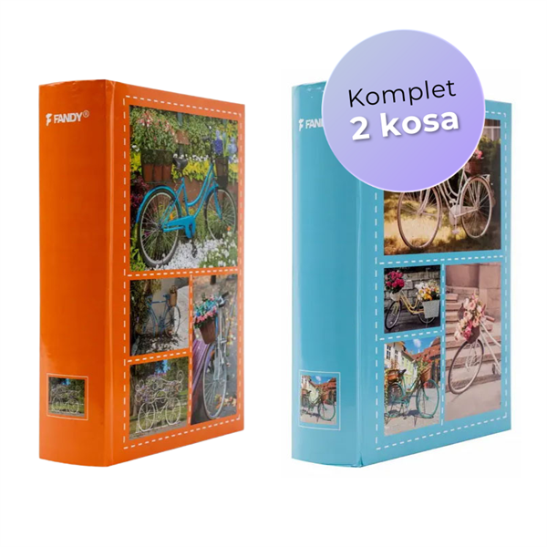 Darilni paket najlepših spominov Bike: 2x Foto album, 300 slik