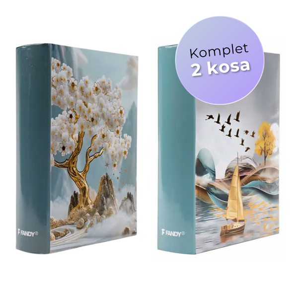 Darilni paket najlepših spominov Abstrakt: 2x Foto album, 300 slik