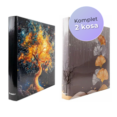 Darilni paket najlepših spominov Ginko: 2x Foto album, 500 slik