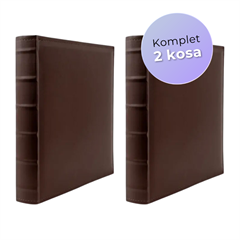 Darilni paket najlepših spominov Elegant: 2x Foto album, 600 slik