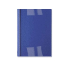 Mape za termično vezavo GBC A4, modre, 1.5 mm, usnje, 10 kosov