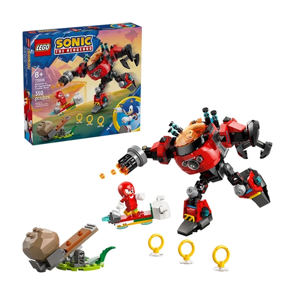 LEGO Sonic the Hedgehog: Knuckles vs robotski oklep Dr. Eggman Egg Crusher