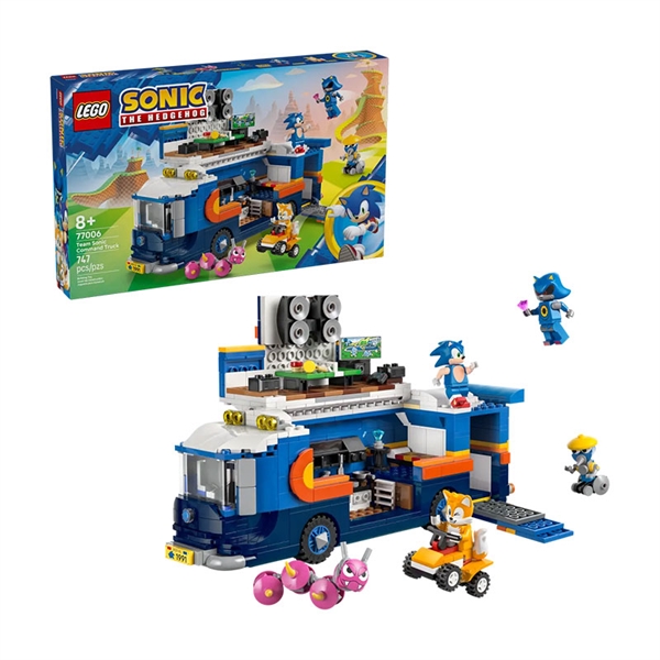LEGO Sonic the Hedgehog: Poveljniški tovornjak ekipe Sonic