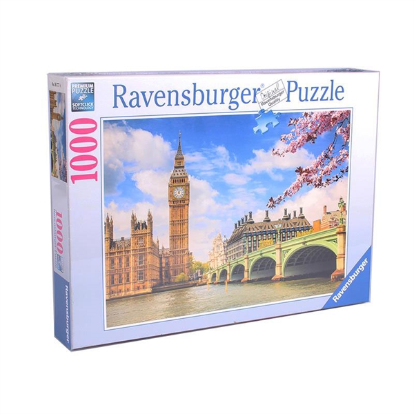 Sestavljanka Ravensburger Big Ben London, 1000 kosov