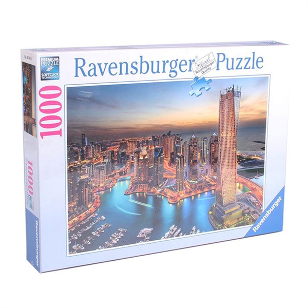 Sestavljanka Ravensburger Dubai Marina, 1000 kosov