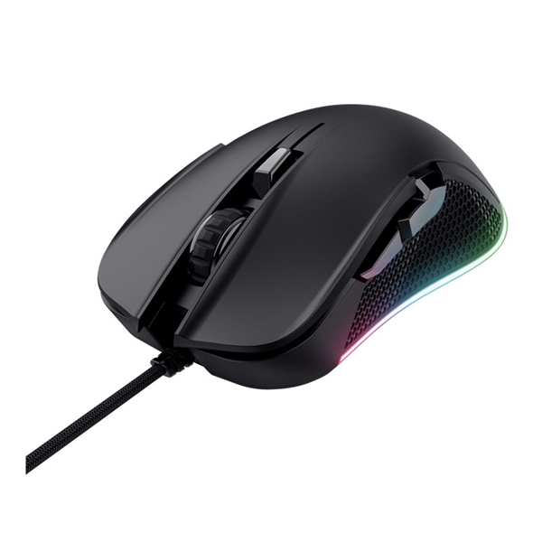 Gaming miška Trust GXT 992 YBAR, žična, črna