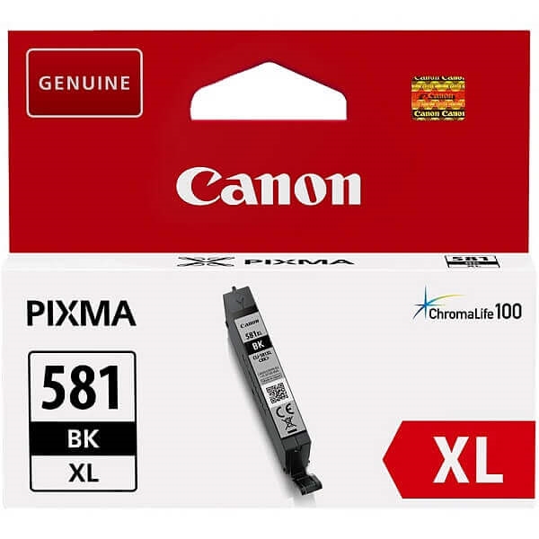 Poškodovana embalaža: kartuša Canon CLI-581BK XL (črna), original