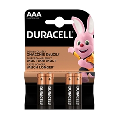 Baterija Duracell AAA-LR03, 4 kosi