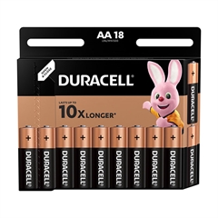 Baterija Duracell AA-LR6, 18 kosov