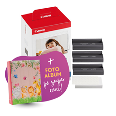 Kartuša + foto papir Canon KP-108IN, original + foto album po SUPER ceni