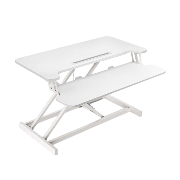 Nastavek Vonhaus za sedeče-stoječo mizo, bel