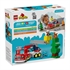 LEGO DUPLO: Gasilsko vozilo s cevjo in gasilcem
