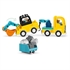 LEGO DUPLO: 3v1 Gradbena vozila
