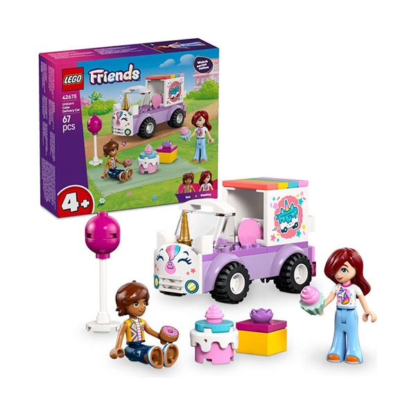 LEGO Friends: Samorogast avto za dostavo tort