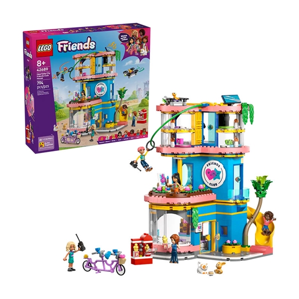 LEGO Friends: Klubska hiša prijateljev v Heartlake Cityju