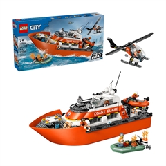 LEGO City: Reševalni čoln in helikopter obalne straže