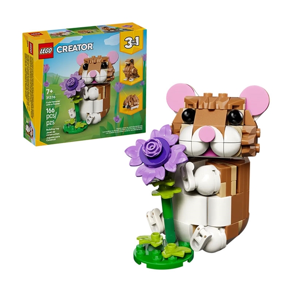 LEGO Creator 3in1: Ljubek hrček z rožico