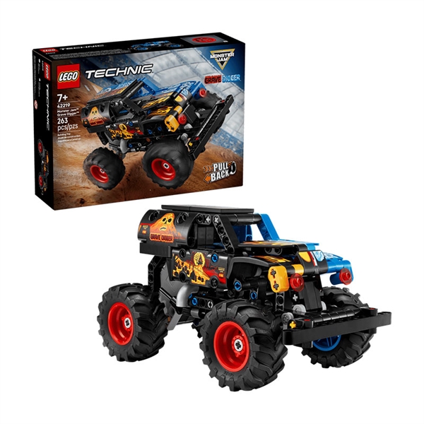 LEGO Technic: Monster Jam Grave Digger Ogenj in led