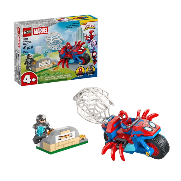 LEGO Marvel: Spidey na motorju proti Rhinu