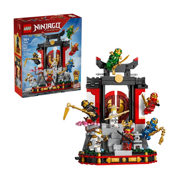 LEGO Ninjago: 15. obletnica – Razstavni model za ninja like