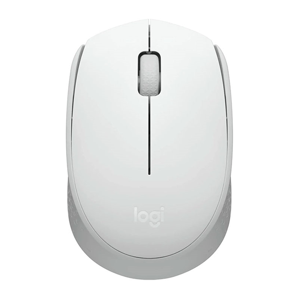 Miška Logitech M171 Wireless, brezžična, bela