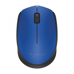 Miška Logitech M171 Wireless, brezžična, modra