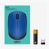 Miška Logitech M171 Wireless, brezžična, modra