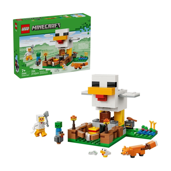 LEGO Minecraft: Piščančja farma