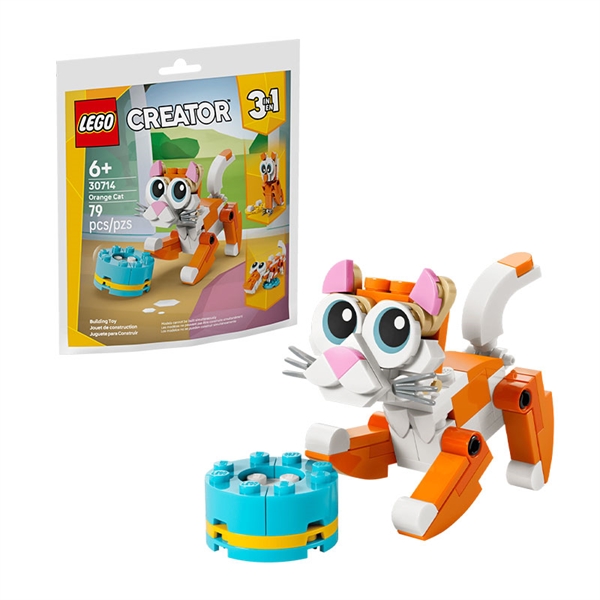 LEGO Creator 3in1: Oranžna mačka