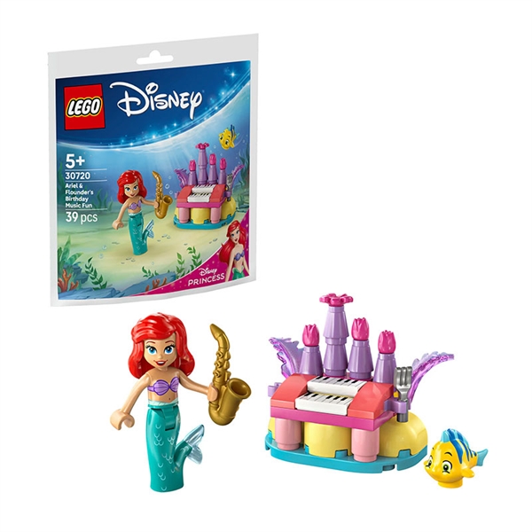 LEGO Disney: Glasbena rojstnodnevna zabava za Arielo in Fabijana