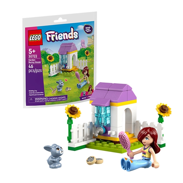 LEGO Friends: Vrtna zajčja hiška