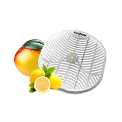 Osvežilec za pisoar Vectair V-Screen, mrežica, citrus mango, 4 kosi