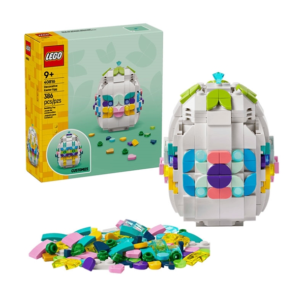 LEGO Icons: Okrasno velikonočno jajce