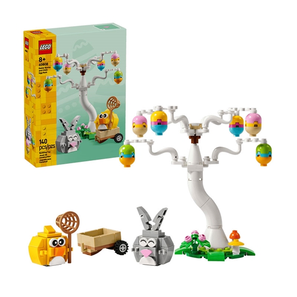 LEGO Icons: Velikonočni zajček in lov na jajčk