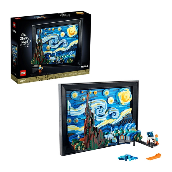LEGO Ideas: Vincent van Gogh - Zvezdna noč
