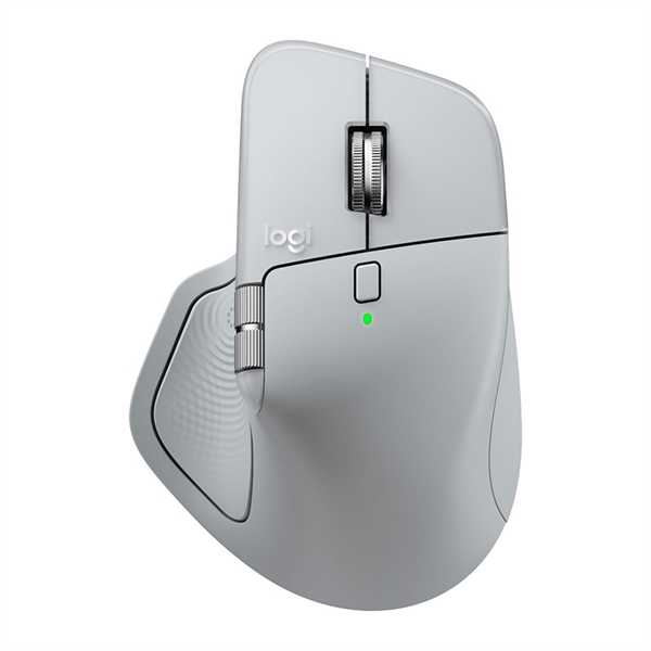 Miška Logitech MX Master 4, brezžična, siva