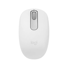 Miška Logitech M196, brezžična, bela