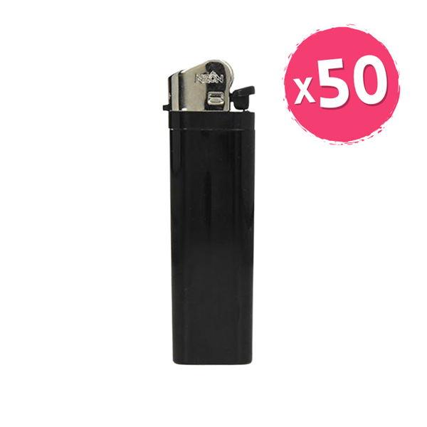 Vžigalnik Feniks Baron, črn, 50 kosov