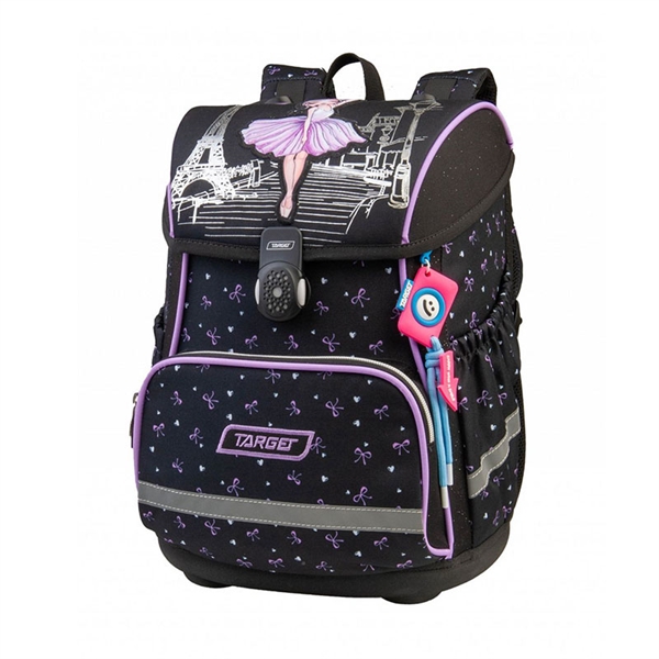 Ergonomska šolska torba Target GT Click Prima Ballerina, anatomic