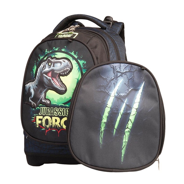 Ergonomski šolski nahrbtnik Target Superlight 2 Face Jurrasic Force