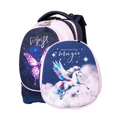 Ergonomski šolski nahrbtnik Target Superlight 2 Face Cosmic Fantasy