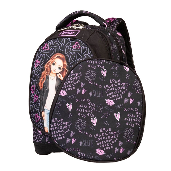 Ergonomski šolski nahrbtnik Target Superlight 2 Face Rebel Heart