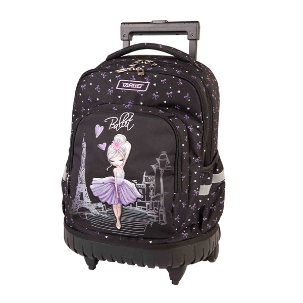 Šolski nahrbtnik na kolesih Target Prima Ballerina